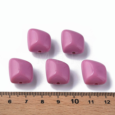 Opaque Acrylic Beads MACR-S373-15A-A12-1