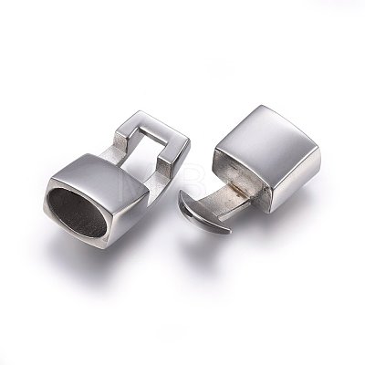304 Stainless Steel Snap Lock Clasps STAS-E440-67P-1