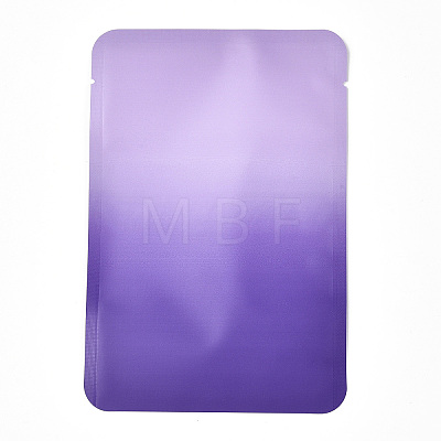 Two Tone Rectangle Plastic Zip Top Gift Bags OPP-C003-01C-04-1