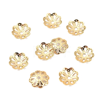 SHEGRACE Brass Beads Caps XGRPCU821-284G-1
