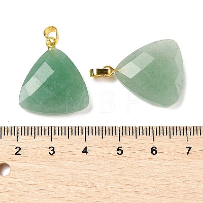 Natural Green Aventurine Pendants G-L614-D04-G03-1