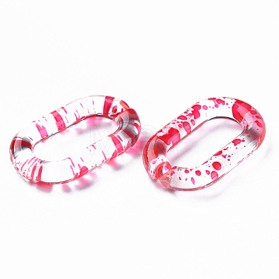 Transparent Acrylic Linking Rings OACR-N009-013B-09-1