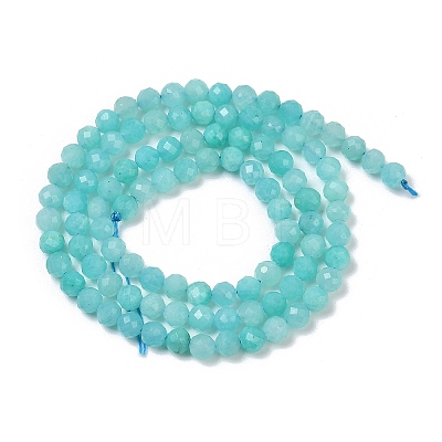 Natural Amazonite Beads Strands LS-G-I379-A02-02-1