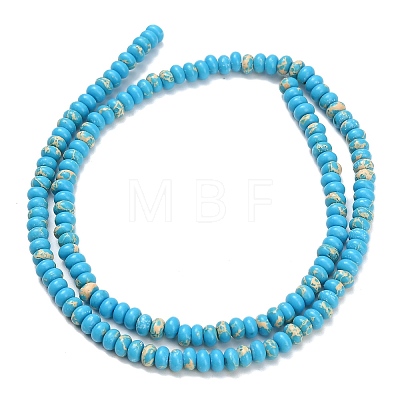 Synthetic Imperial Jasper Beads Strands G-L635-A09-4x2mm-03-1