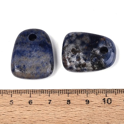 Natural Lapis Lazuli Pendants G-N362-06B-1