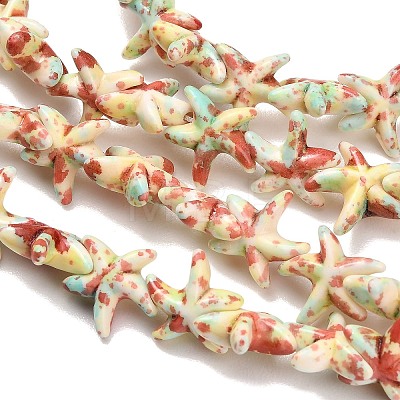 Synthetic Turquoise Beads Strands TURQ-F020-A06-1