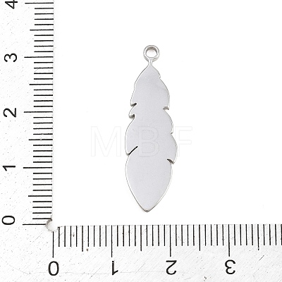 304 Stainless Steel Pendants SA-CBA038A-02P-1