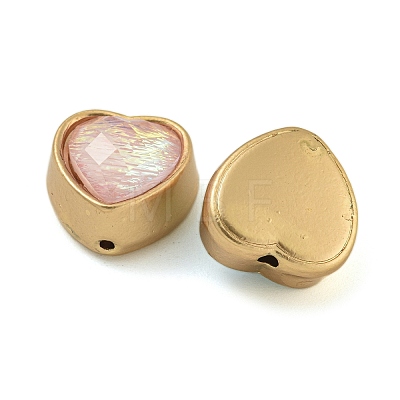 Rack Plating Resin Alloy Beads FIND-M033-07-1