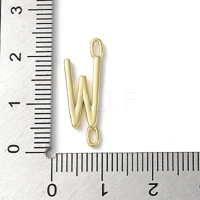 Rack Plating Brass Connector Charms KK-P245-07G-W-1