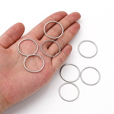 304 Stainless Steel Linking Rings X-STAS-T047-15A-1