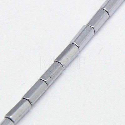 Electroplate Non-magnetic Synthetic Hematite Beads Strands G-J166-4x2mm-06-1