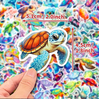 Turtle Paper Sticker Labels PW-WG89564-01-1