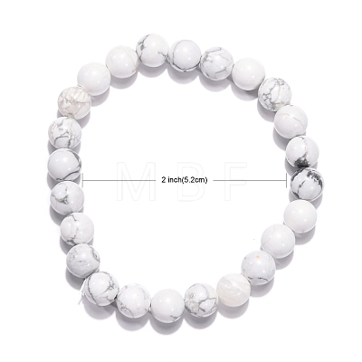 Natural Gemstone Stretchy Bracelets BJEW-G073-12-1