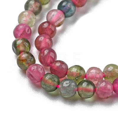 Natural Tourmaline Beads Strands G-G0005-B02-1