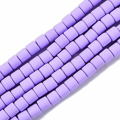 Polymer Clay Bead Strands X-CLAY-T001-C15-1