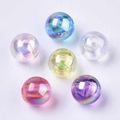 Transparent Acrylic Beads MACR-N009-001-1