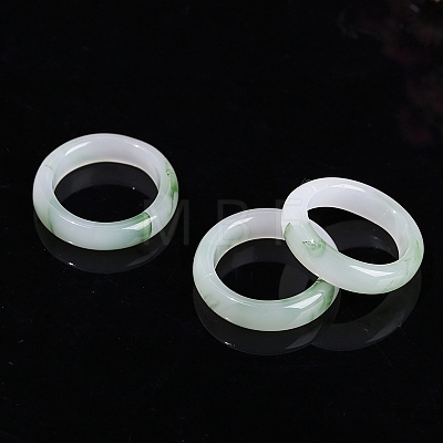 Natural Jade Finger Ring for Women Men PW-WG37121-01-1