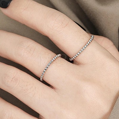304 Stainless Steel Finger Rings for Couple FS-WG36BBF-10-1