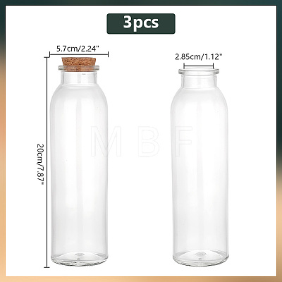 Glass Containers with Cork Lid AJEW-WH0348-242A-1