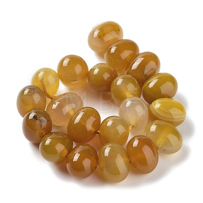 Natural Agate Beads Strands G-G021-03B-08-1
