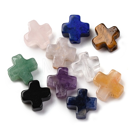 Natural Mixed Gemstone Beads G-K369-02-1