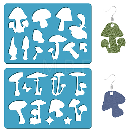 Acrylic Earring Handwork Template DIY-WH0359-032-1