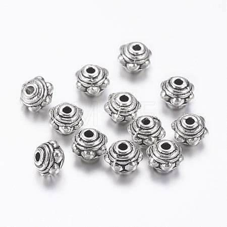Tibetan Style Alloy Spacer Beads LS-LF1017Y-1