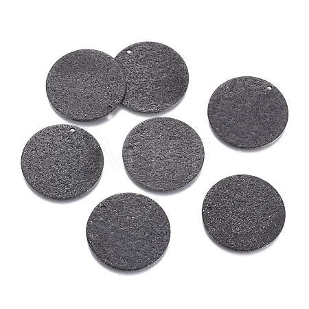 304 Stainless Steel Pendants STAS-G211-25mm-05B-1