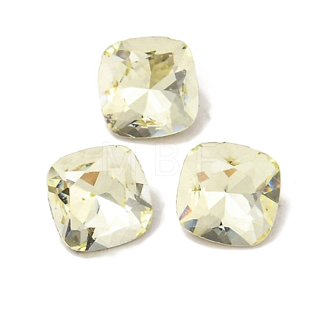 Glass Rhinestone Cabochons RGLA-L029-14B-213-1