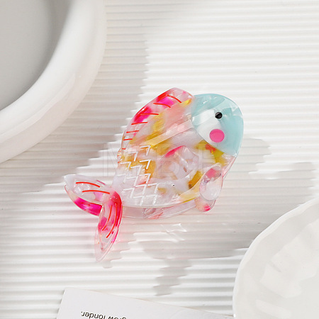 Cellulose Acetate Claw Hair Clips PW-WG11957-02-1