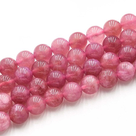 Natural Quartz Beads Strands G-N355-10mm-70-1