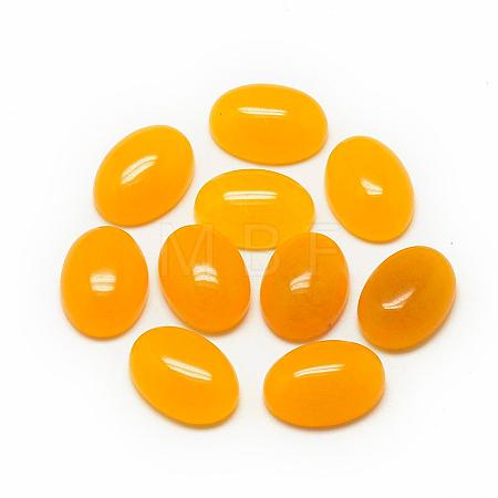 Natural White Jade Cabochons G-R415-18x25-23-1