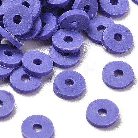 Handmade Polymer Clay Beads CLAY-Q251-8.0mm-52-1