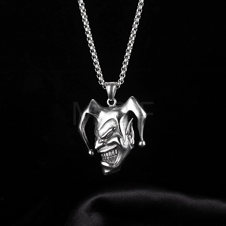 Stainless Steel Pendant Necklaces for Men FS-WG233B8-02-1