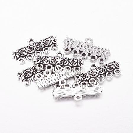 Tibetan Style Alloy Chandelier Components Links LF0753Y-1