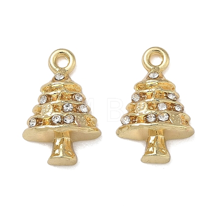 Christmas Alloy Crystal Rhinestone Pendants FIND-L026-01K-G-1