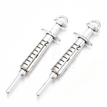 Tibetan Style Alloy Big Pendants TIBE-S323-048AS-RS-1