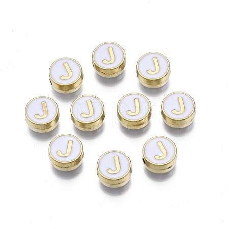 Alloy Enamel Beads ENAM-N052-006-01J-RS-1