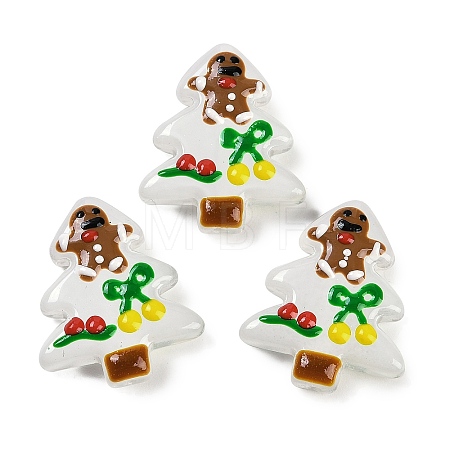 Christmas Theme Handmade Lampwork Beads LAMP-I027-07D-1
