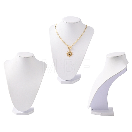 Jewelry Necklace Display Bust S015-A-1