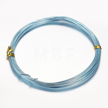 Round Aluminum Craft Wire LS-AW-D009-2mm-5m-24-1