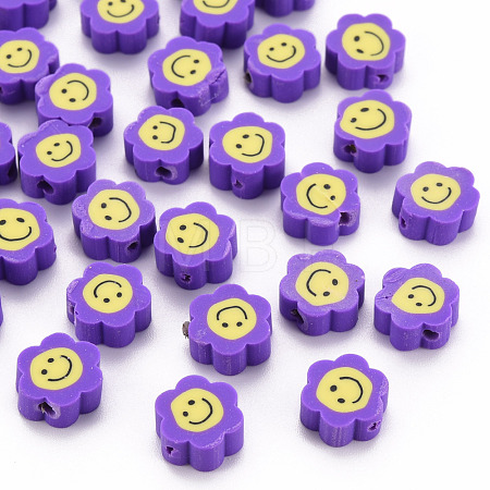 Handmade Polymer Clay Beads X-CLAY-N011-011A-1