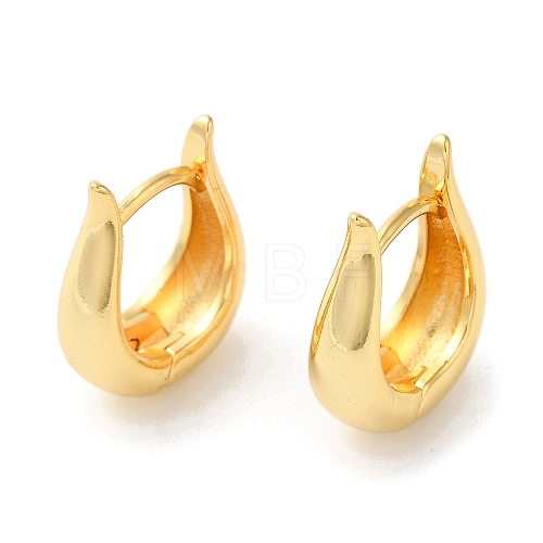 Rack Plating Brass Hoop Earrings EJEW-U012-06G-1