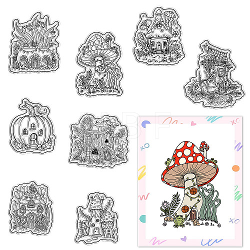 Custom PVC Plastic Clear Stamps DIY-WH0439-0093-1