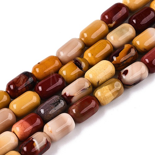 Natural Mookaite Beads Strands G-G980-46A-1