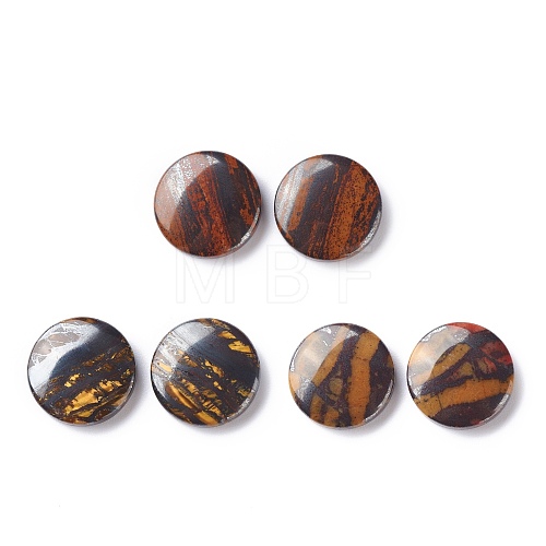 Natural Tiger Iron Cabochons G-D478-05A-01-1