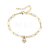 Summer Hamsa Hand 304 Stainless Steel Charm Bracelets AF7427-3-1