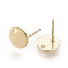 304 Stainless Steel Stud Earring Findings LS-STAS-P221-14G-2