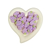 Heart Food Grade Eco-Friendly Silicone Beads PW-WG51534-08-1