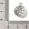 Tennis Tibetan Style Alloy Pendants TIBEP-R344-05AS-LF-3